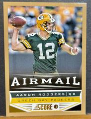 Aaron Rodgers [Gold Zone] #232 Football Cards 2013 Panini Score Prices