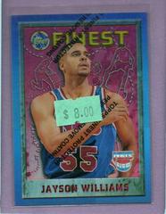Jayson Williams Refractor Basketball Cards 1995 Finest Prices