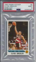 Clyde Drexler Basketball Cards 1990 Panini Sticker Prices