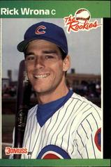 Rick Wrona Baseball Cards 1989 Donruss Rookies Prices