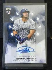 Jasson Dominguez #BSA-JAS Baseball Cards 2024 Topps Baseball Stars Autograph Prices