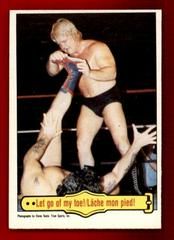 Let Go Of My Toe Wrestling Cards 1985 O Pee Chee WWF Prices