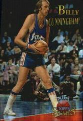 Billy Cunningham [Finest Refractor] Basketball Cards 1996 Topps Stars Prices