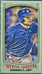 Kyle Schwarber [Mini Catching] Baseball Cards 2016 Topps Gypsy Queen Prices