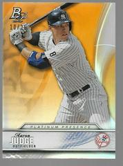 Aaron Judge Baseball Cards 2016 Bowman Platinum Presence Prices