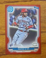 Aristides Aquino [Red] #35 Baseball Cards 2020 Topps Gypsy Queen Prices