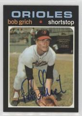 Bobby Grich Baseball Cards 2001 Topps Archives Autographs Prices