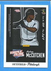 Andrew McCutchen #64 Baseball Cards 2012 Panini Triple Play Prices