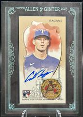 Cole Ragans [Black] Baseball Cards 2023 Topps Allen & Ginter Mini Framed Autographs Prices