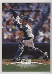 Jorge Posada #58 Baseball Cards 1999 Stadium Club Prices