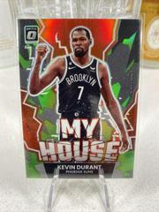 Kevin Durant [Lime Green] #15 Basketball Cards 2022 Panini Donruss Optic My House Prices