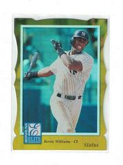 Bernie Williams #27 Baseball Cards 1998 Donruss Elite Prices