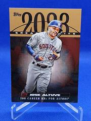 Jose Altuve [Gold] Baseball Cards 2024 Topps Greatest Hits Prices