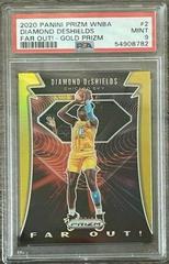 Diamond DeShields [Prizm Gold] #2 Basketball Cards 2020 Panini Prizm WNBA Far Out Prices