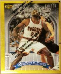Antonio McDyess #275 Basketball Cards 1996 Finest Prices