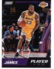 Lebron James #1 Basketball Cards 2018 Panini NBA Player of the Day Prices