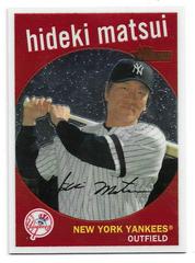 Hideki Matsui #C12 Baseball Cards 2008 Topps Heritage Chrome Prices