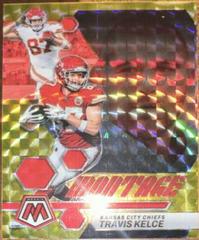 Travis Kelce [Gold] #M-27 Football Cards 2023 Panini Mosaic Montage Prices