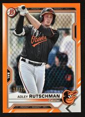 Adley Rutschman [Orange] #BP-121 Baseball Cards 2021 Bowman Paper Prospects Prices