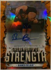 Bianca Belair #GFA-BB Wrestling Cards 2021 Topps Chrome WWE Great Feats of Strength Autographs Prices