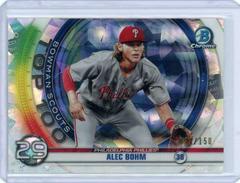 Alec Bohm [Atomic Refractor] #BTP29 Baseball Cards 2020 Bowman Chrome Scouts' Top 100 Prices
