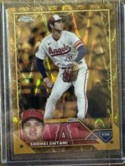 Shohei Ohtani [RayWave Gold] #17 Baseball Cards 2023 Topps Gilded Collection Prices