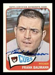 Frank Baumann [Red Ink] Baseball Cards 2014 Topps Heritage Real One Autographs Prices