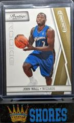 John Wall [Bonus Shots Gold] Basketball Cards 2010 Panini Prestige Prices