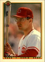 Chris Sabo #53 Baseball Cards 1990 Bowman Tiffany Prices