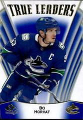 Bo Horvat [Blue] Hockey Cards 2021 SP Authentic True Leaders Prices
