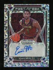 Evan Mobley #FBR-EVM Basketball Cards 2021 Panini Prizm Fast Break Rookie Autographs Prices