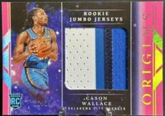 Cason Wallace #11 Basketball Cards 2023 Panini Origins Rookie Jumbo Jersey Prices