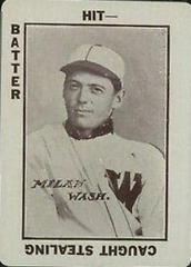 Clyde Milan Baseball Cards 1913 Tom Barker Game Prices