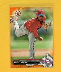 Adonis Medina [Orange] #BD62 Baseball Cards 2017 Bowman Draft Prices