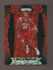 Ben Simmons [Fast Break Prizm Red] Basketball Cards 2017 Panini Prizm Prices