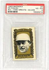Ed Walsh [Silver] #7 Baseball Cards 1963 Bazooka All Time Greats Prices