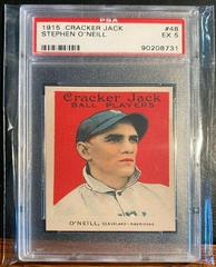Stephen O'Neill #48 Baseball Cards 1915 Cracker Jack Prices