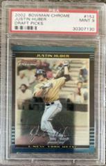 Justin Huber #152 Baseball Cards 2002 Bowman Chrome Draft Picks Prices