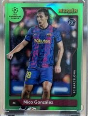 Nico Gonzalez [Green] Soccer Cards 2021 Topps Merlin Chrome UEFA Prices