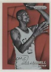 Bill Russell [Red Prizm] Basketball Cards 2014 Panini Prizm Prices