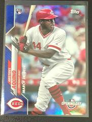 Aristides Aquino [Blue Foil] #147 Baseball Cards 2020 Topps Opening Day Prices