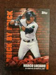 Marco Luciano [Orange] Baseball Cards 2022 Topps Pro Debut Brick by Brick Prices