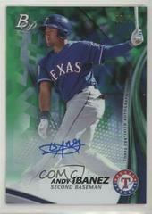 Andy Ibanez [Green] #TPA-AI Baseball Cards 2017 Bowman Platinum Top Prospects Autographs Prices