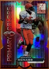 Donovan McNabb [Red Die Cut] #10 Football Cards 1999 Panini Donruss Elite Primary Colors Prices