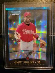 Jimmy Rollins [Xfractor] Baseball Cards 2001 Bowman Chrome Prices