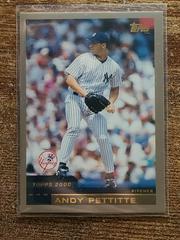 Andy Pettitte #260 Baseball Cards 2000 Topps Prices