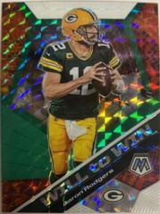 Aaron Rodgers [Reactive Green] #WW11 Football Cards 2020 Panini Mosaic Will to Win Prices