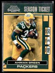 Ahman Green [Championship Ticket] #32 Football Cards 2001 Playoff Contenders Prices
