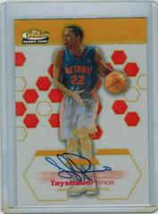 Tayshaun Prince [Autograph Refractor] Basketball Cards 2002 Finest Prices
