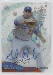 Adrian Gonzalez [Autograph Disco Diffractor] #HTAGO Baseball Cards 2014 Topps High Tek Prices